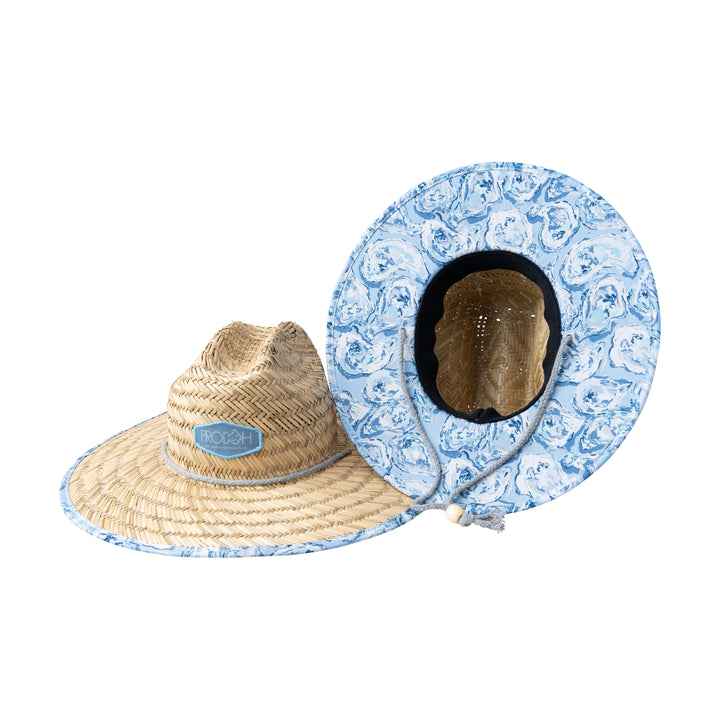Adult Lifeguard Hat-Oyster Print