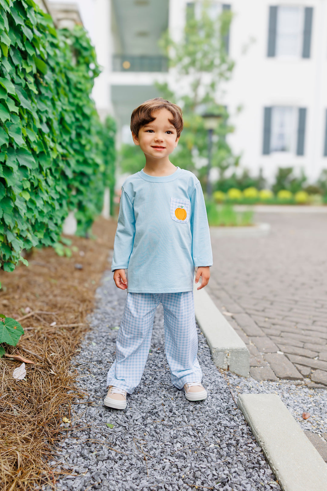 Boys Pumpkin Pant Set
