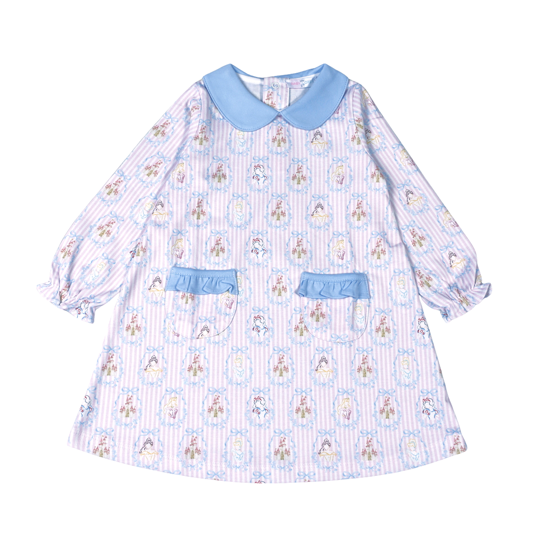 Royal and Charm Scallop Dress