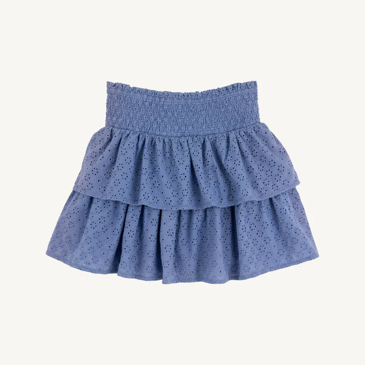 Ruthie's Ruffle Skirt-Park City Periwinkle Eyelet