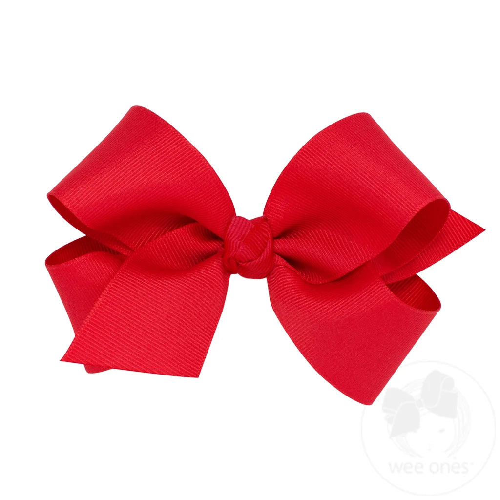 Medium Grosgrain Bow with Knot