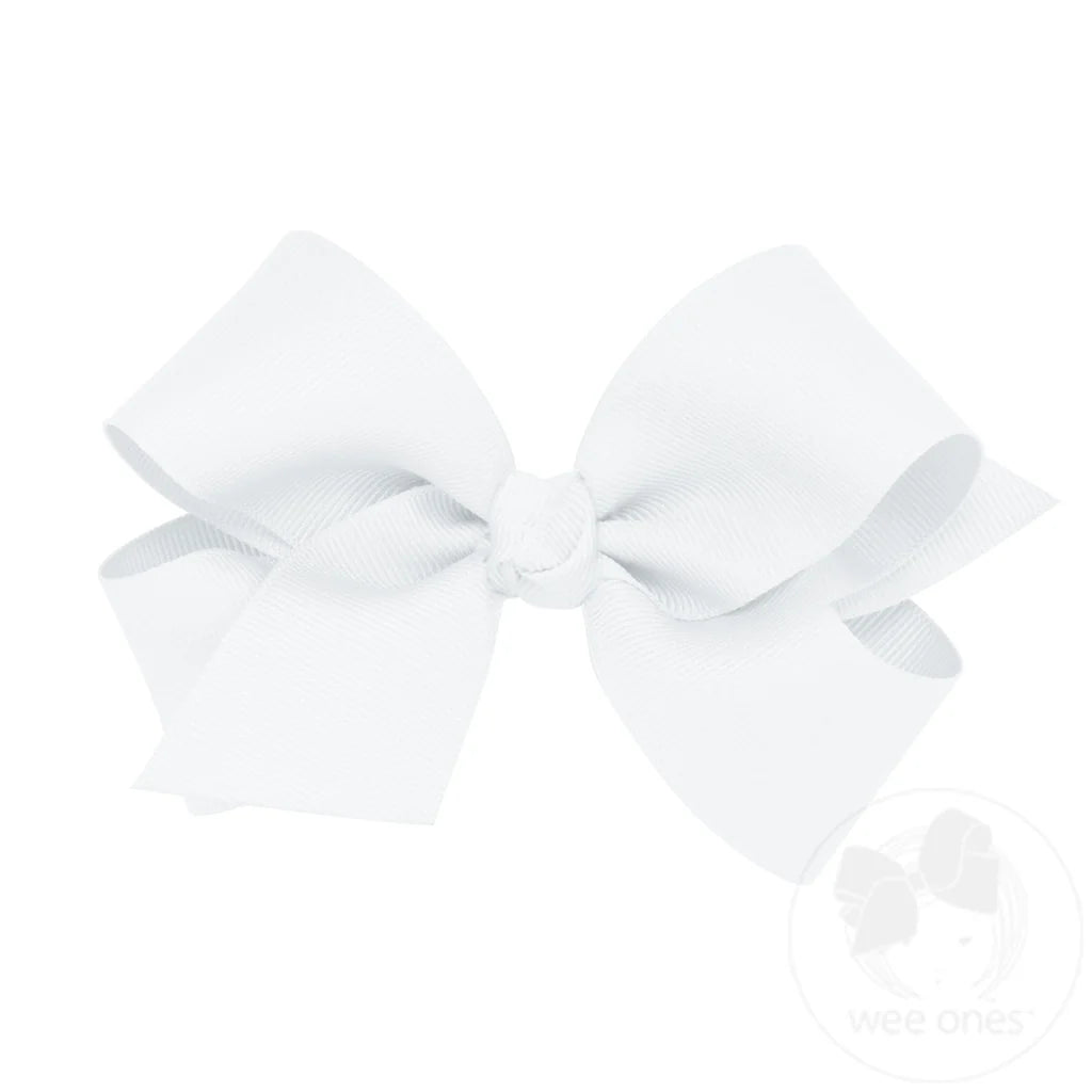 Medium Grosgrain Bow with Knot