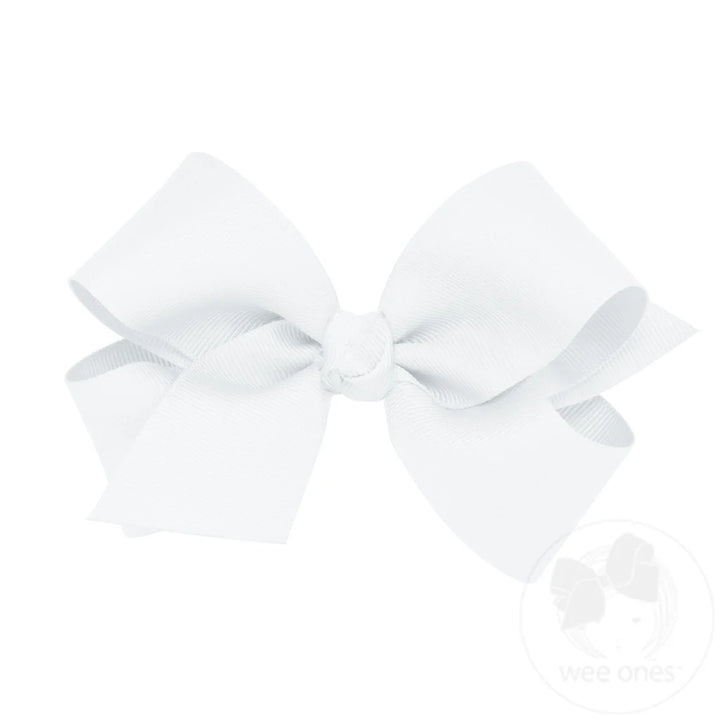 Medium Grosgrain Bow with Knot