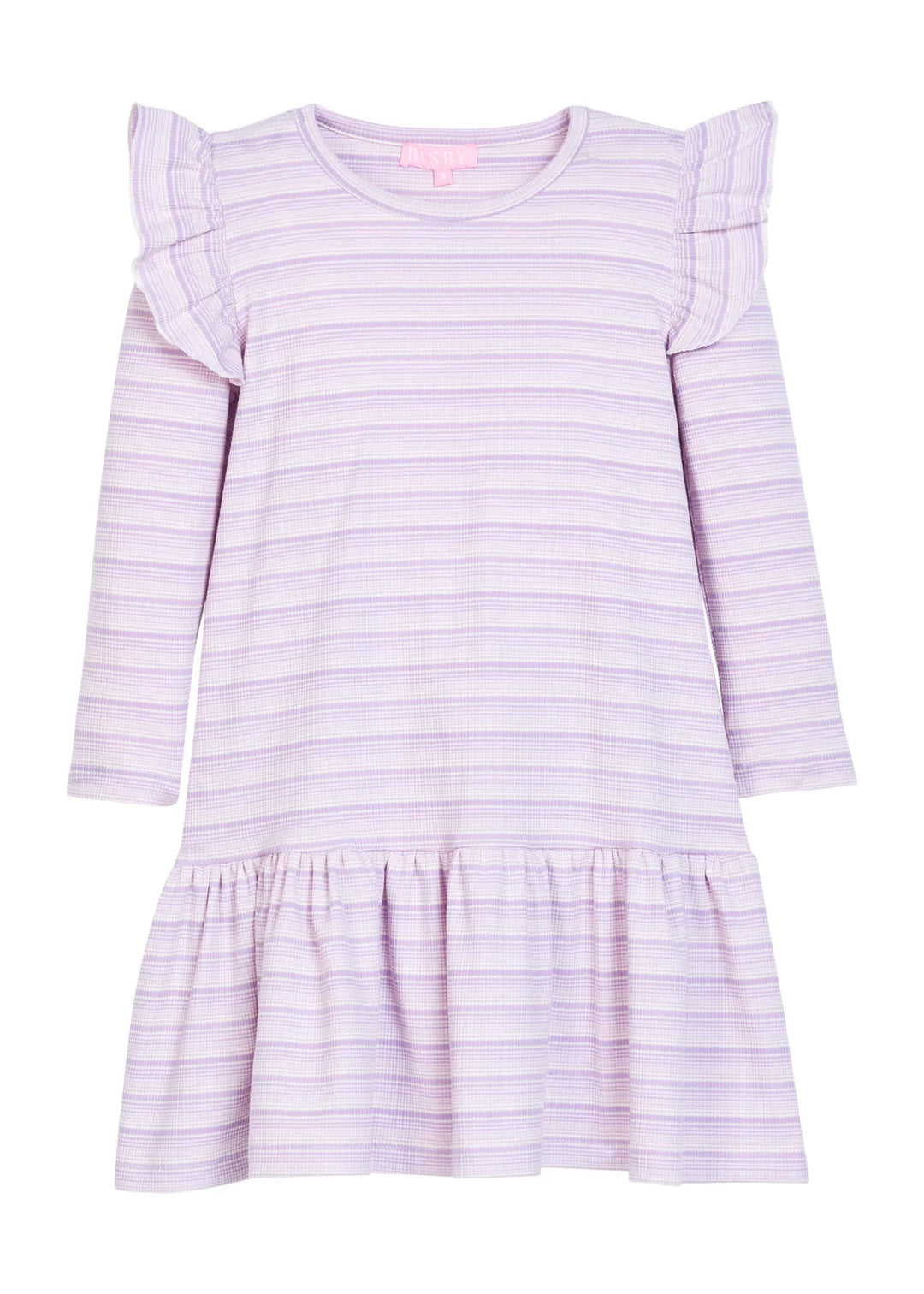 Lav Sparkle Stripe Sadie Dress