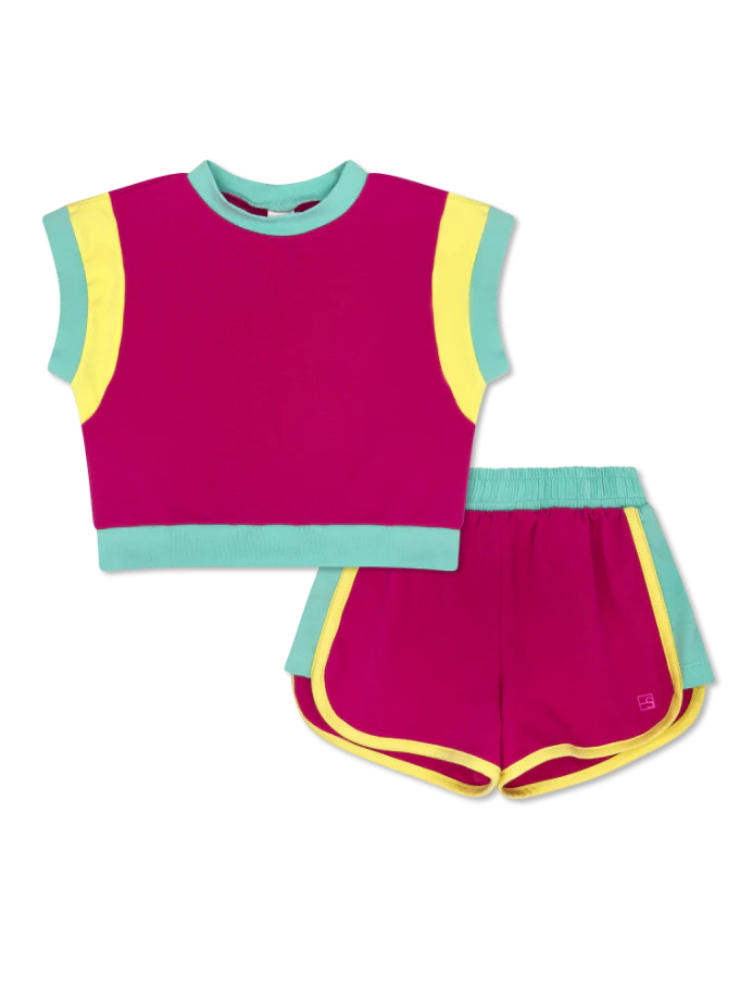 Ellie Everyday Set-Power Pink