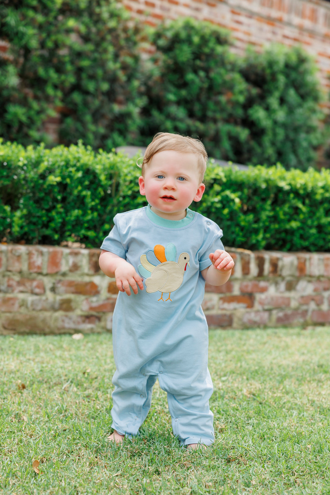 Boys Turkey Romper