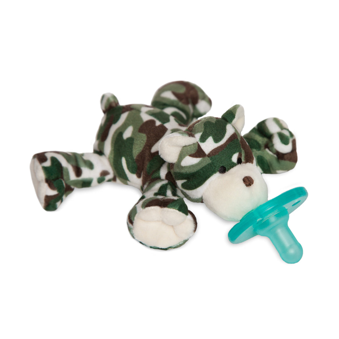 WubbaNub-Camo Bear