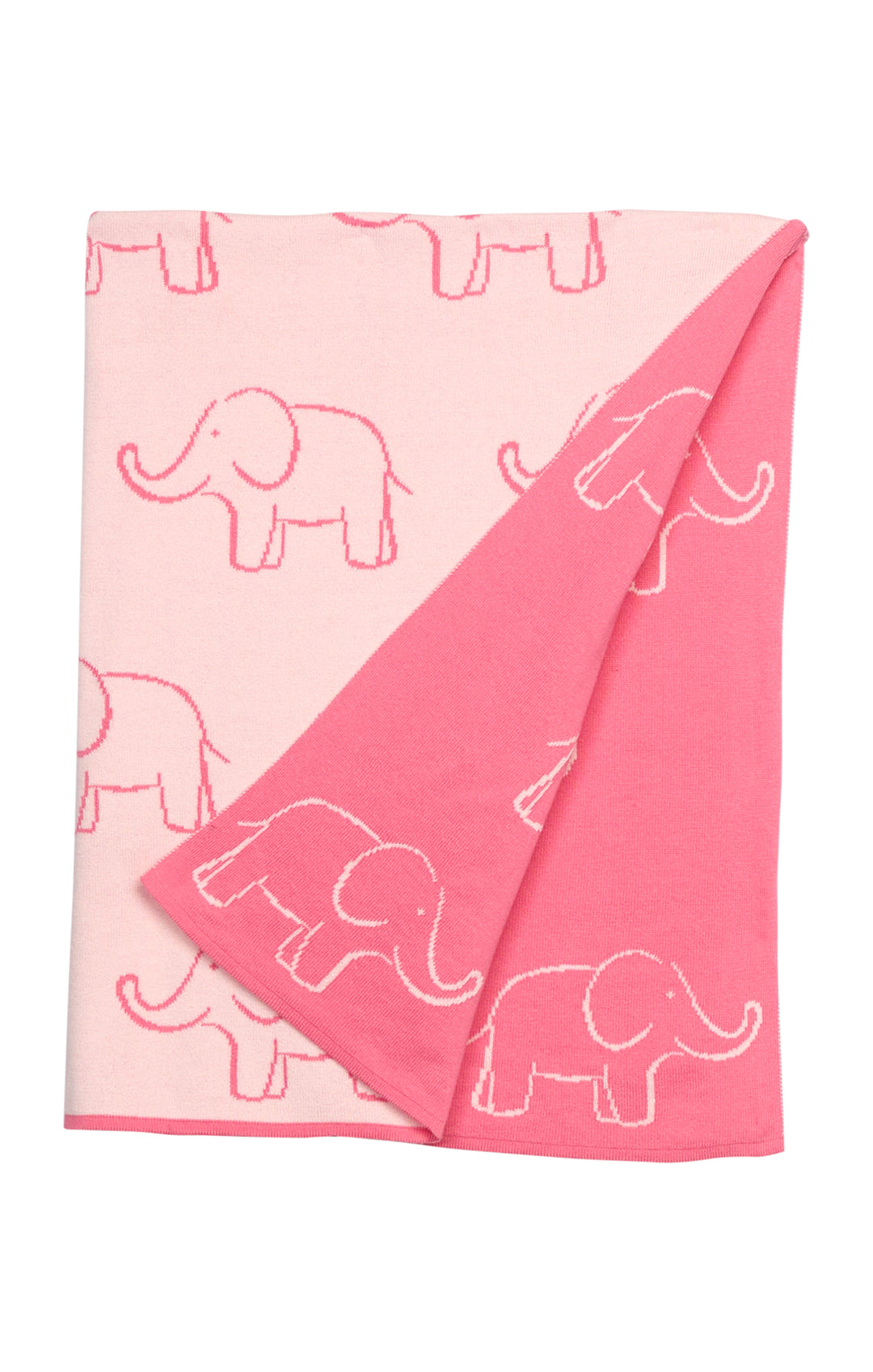 Nursery Blanket-Pink Elephant