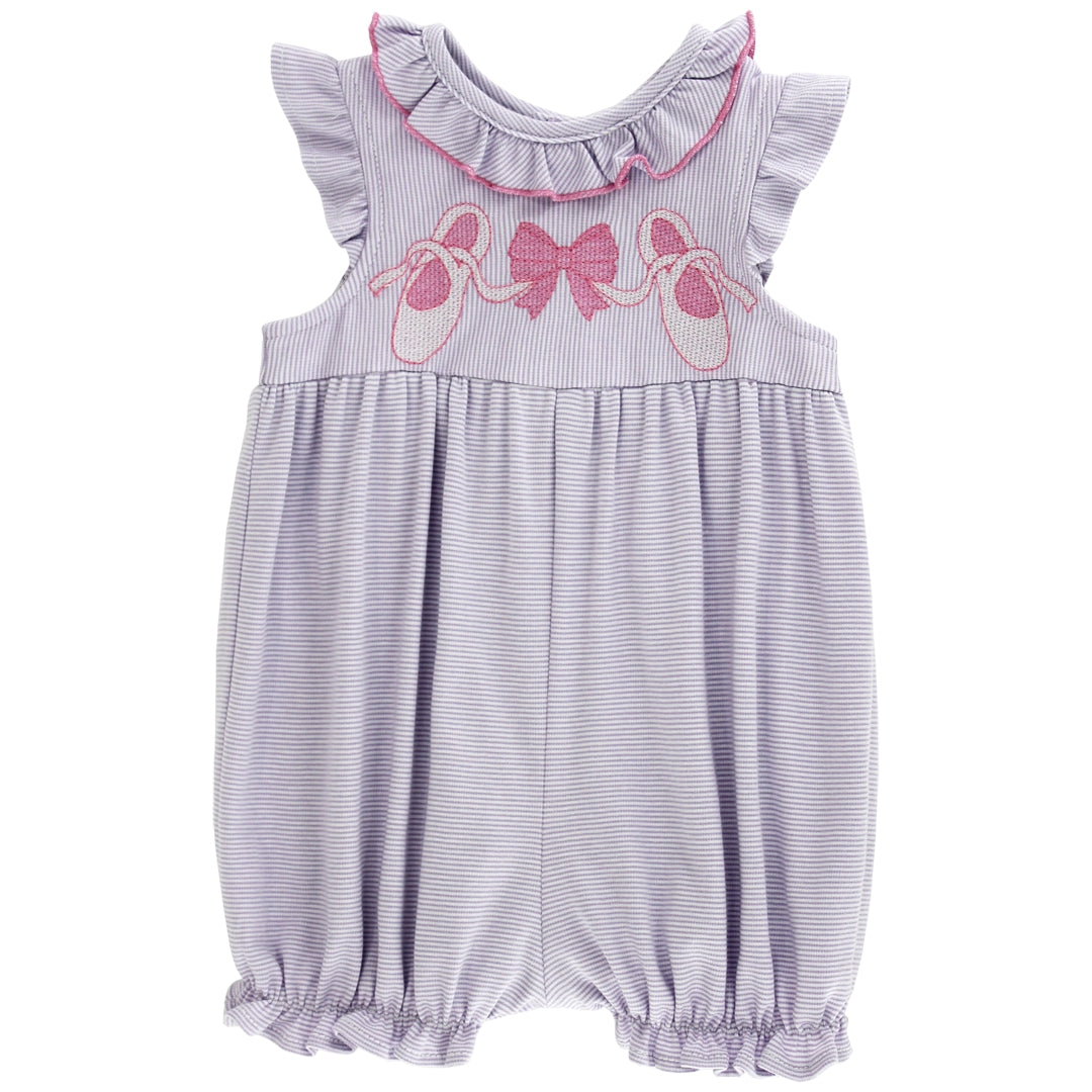 Bows & Ballet Short Knit Romper
