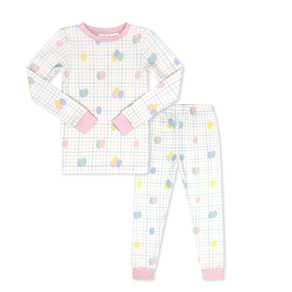 Sweet Pea PJ Set Party Time Pink