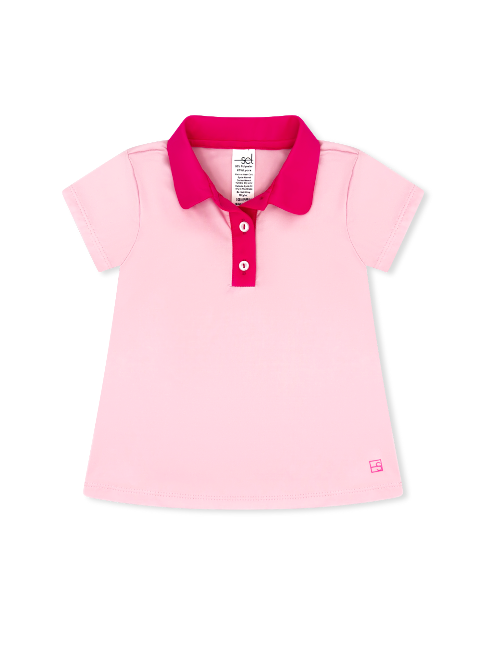 Gabby Shirt-Cotton Candy/Power Pink